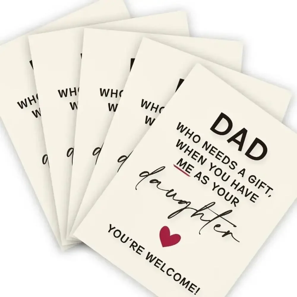 Birthday Card for Dad from Daughter - 5